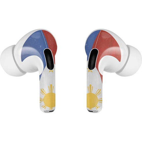 Philippines Flag Distressed AirPods Pro 2nd Gen Skin